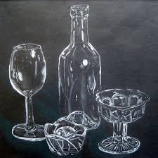 Zoe Still Life Charcoal Black Paper Drawing Charcoal Drawing Still Life Drawing