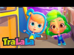 Roțile Autobuzului Cantece Pentru Copii Tralala Youtube Kids Songs Kids Nursery Rhymes