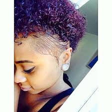 Big Chop Twa Twa Styles Wash And Go Natural Hair Curly Hair Short Hair Purple Hair Natural Hair Styles Purple Hair Short Purple Hair