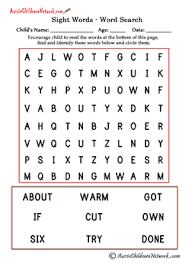 Working on key sight words during your literacy lessons? Third Grade Sight Word Search Aussie Childcare Network