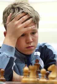 Magnus carlsen was born in tønsberg, norway, near oslo, november 30, 1990. 13 Year Old Norwegian Magnus Carlsen Concentrates During Match Belarus Player Alexei Fedorov Jpg 950 1393 Magnus Carlsen Carlsen Magnus