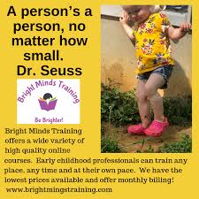 Bright Minds Training Would Love To Talk To You About Your Early Childhood Professional Devel Early Childhood Professional Childcare Director Child Care Course