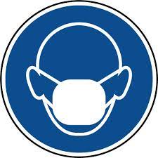 Notre pictogramme m016 masque obligatoire permet d'indiquer les zones où il est obligatoire de porter un masque de protection pour éviter l'inhalation de poussière ou la transmission de germes et. Panneau Port Du Masque Anti Poussiere Obligatoire Virages
