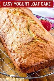 Easy Yogurt Loaf Cake Bread Recipes Sweet Party Food Dessert Loaf Cake
