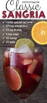 This Quick And Easy Red Sangria Recipe Is Made With Red Wine Brandy Orange Juice Sugar And Fresh Fr Sangria Recipes Red Sangria Recipes Easy Sangria Recipes