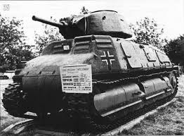 Pin By Jacques Meynier On Materiels Francais Reutilises Par Les Allemands Wii Armored Vehicles German Tanks Military