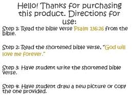 You are viewing some psalm 136 1 coloring page sketch templates click on a template to sketch over it and color it in and share with your family and friends. Psalms Activities Worksheets Teachers Pay Teachers