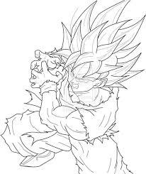 Super Saiyan God Super Saiyan Goku Coloring Pages Goku Super Saiyan Blue Dragon Ball Super Goku Cartoon Coloring Pages