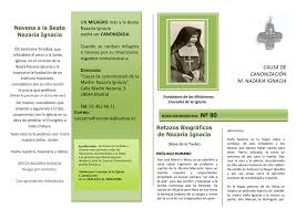 Causa de Canonización nº 90 - Misioneras Cruzadas de la Iglesia