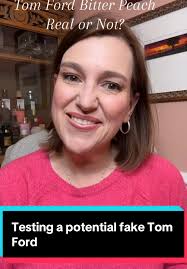 Testing a Potential Fake Tom Ford Bitter Peach