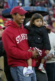 Cheyenne woods watches her ball from the eighth tee during the first round of the wegmans lpga event. Tiger Woods And His Daughter Tiger Woods Golf Tiger Woods Black Celebrity Gossip