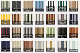 Sunbrella Awning Fabric Colors Carefree Dometic 8500