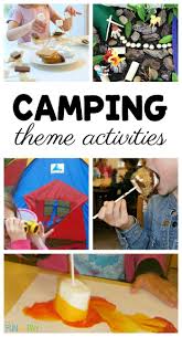 Fantastic Activities For A Preschool Camping Theme Camping Theme Classroom Camping Theme Preschool Camping Activities For Kids