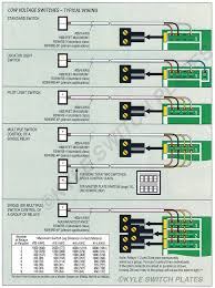 The national electric code requires that all lighting switch boxes contain a neutral, which is an electrical term for a power is at the switch, 12/2 switch leg wire to each outlet. Ge Low Voltage Lighting System Help Guides Wiring Diagrams Lo Vo Faq