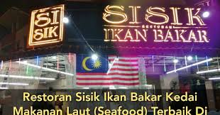 Ha kali ni aku nak share ngan korang port ikan bakar sedap teroks kat area klang iaitu sisik ikan bakar. Restoran Sisik Ikan Bakar Kedai Makanan Laut Seafood Terbaik Di Klang