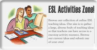 Esl Activity Zone Esl Index Page Esl Teaching Teaching English Language Learners Esl Teaching Activities