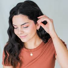 Collar de punto y coma Collar de concientización sobre la salud mental de  13 mm disco de 1/2 pulgada Joyería de concientización sobre la salud mental  Collar de monedas de oro