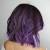 Light Brown Hair With Purple Tips