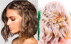 Acconciature capelli corti per ogni occasione e semplici da realizzare! Pettinature Capelli Medi Con Trecce E Onde Morbide Vogue Italia