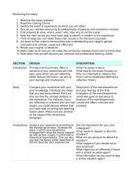 In general, your reflective paper's outline should contain three main following the format. Reflective Paper Guidelines