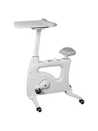 Flexispot V9 Desk Exercise Bike With Notebook Tray White Office Depot