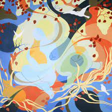 Pin By Artisou On Paintings Orange Cat Simple Art Arts Management