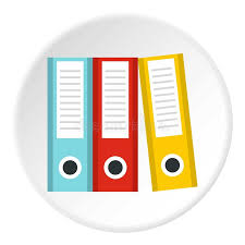Dokumentation — unter dokumentation versteht man die nutzbarmachung von informationen zur weiteren verwendung. Dokumentation Im Ordnerikonenkreis Vektor Abbildung Illustration Von Exemplar Heft 95438158