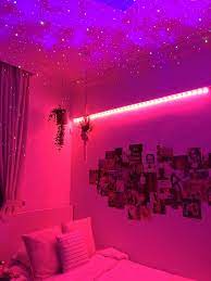 Led Strip Lights With Remote Cosmic Drip Neon Bedroom Neon Room Aesthetic Bedroom