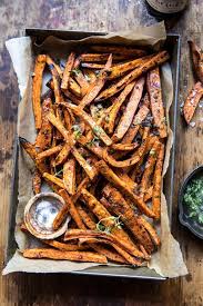 Herb Butter Baked Sweet Potato Fries Half Baked Harvest Recipe In 2020 Sweet Potato Fries Baked Half Baked Harvest Recipes Sweet Potato Fries