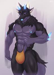 Rule 34 Dev - general:[anthro areola big_breasts blue_areola  breasts clothing female fire gem hat headgear headwear  latex latex_clothing solo staff tight_clothing]  artist:[tailsltx] contributor:[] copyright ...