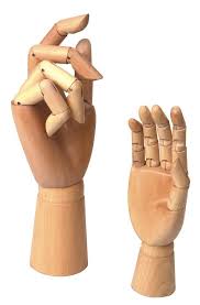 Wooden Hand Body Artist Model Jointed Articulated Wood Sculpture Sketch Manikin Figure Drawing Models Wooden Hand Model Drawing
