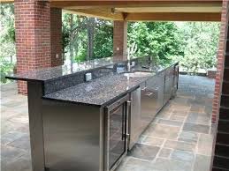 stainless steel outdoor kitchens