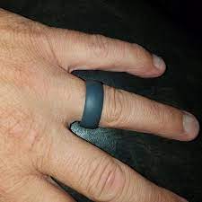 I Order A Size 10 Ring And It Was A Little To Small So I Contacted The Seller And He Worked With Me To Size 10 Rings Silicone Wedding Rings Wedding Ring Bands