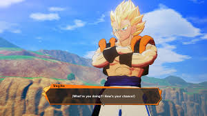 The fusion had the face of jaune, the eyes of ren and the fusion had a hair style combined with the two, with the black hair appeared from the sides and the blonde from the front. Fusion Reborn Gogeta Dragon Ball Z Kakarot Mods