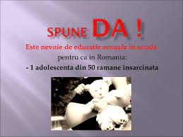 E Nevoie De Educatie Sexuala In Scoala