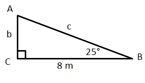 All triangles can be bisected into two right triangles and these two 'stepson' triangles are included in the set; Using Trig Ratios To Solve Triangles Sides