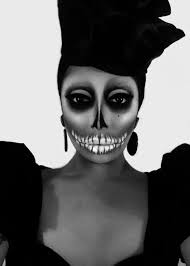 Raven, Day of the Dead Drag Makeup, RPDR2