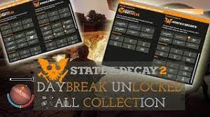 In order to make it to daybreak players will have to fight off waves of zombies that get more numerous and difficult to defeat, including extra . State Of Decay 2 Daybreak Unlocked All Collectibles Youtube