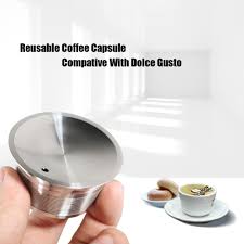 Notre capsule rechargeable compatible dolce gusto® en inox et son bouchon en silicone alimentaire vous permettra de faire autant de café que vous le désirez. Stainless Steel Refillable Nescafe Dolce Gusto Capsules Reusable Dolce Gusto Metal Capsula Dolce Gusto Krups Filter Coffee Maker Coffee Filters Aliexpress
