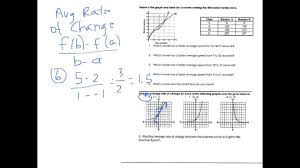 The slope of a line is the ratio of _____ to _____ for any two points on the line. Ninth Grade Lesson Finding Average Rate Of Change Of Polynomial And Non Polynomial Functions