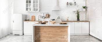Jun 04, 2021 · scandinavian home has paid advertising banners and product affiliate links, which means i earn a very small amount of money if you click through and buy an item. Modern Stylish Scandinavian Kitchen Interior With Kitchen Accessories Stock Photo Picture And Royalty Free Image Image 143613213