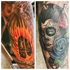 Wearing a suit with no sleeves, a highly just a few days ago bautista added to his growing collection with a series of superhero/movie related finger tattoos. Dave Bautista S 33 Tattoos Their Meanings Body Art Guru