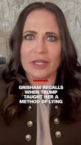 Former Trump White House press secretary Stephanie Grisham recalls a moment  when former President Donald Trump told her, "As long as you keep repeating  something, it doesn't matter what you say." ...