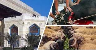 الإفتاء تقدم روشتة شرعية حول كيفية ذبح الأضحية استقبال القبلة إحداد الشفرة وإخفائها عن الحيوان الإسراع بالقطع وعدم المبالغة عرض الماء عليها التكبير ثلاثا والذبح باليمنى ولا تحرمها بترك شىء اليوم