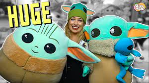 Oh My Grogu He S Huge 20 Inch Cuutopia Grogu Baby Yoda Plush By Mattel Unboxing Review Youtube