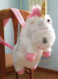 New Despicable Me 2 Cute Unicorn Backpack 26 Plush Toy School Bag Ebay Unicorn Backpack Cute Unicorn Doll Backpack