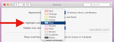That's nice, but not what was promised. How To Change The Selection Highlight Color In Mac Os X Osxdaily