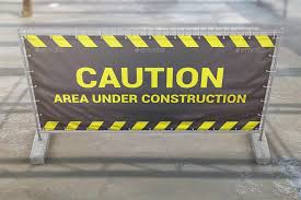 Construction Fence Banner Mockup Construction Fence Outdoor Advertising Mockup Outdoor Advertising