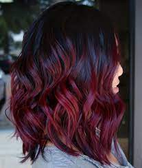 45 Shades Of Burgundy Hair Dark Burgundy Maroon Burgundy With Red Purple And Brown Highlights Wine Hair New Hair Color Trends Maroon Hair