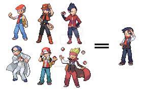 Pkmn sw/sh lass and youngster trainer sprites. Pokemon Trainer Sprite By Littlelionboy1 Pokemon Trainer Pokemon Sprites Pokemon